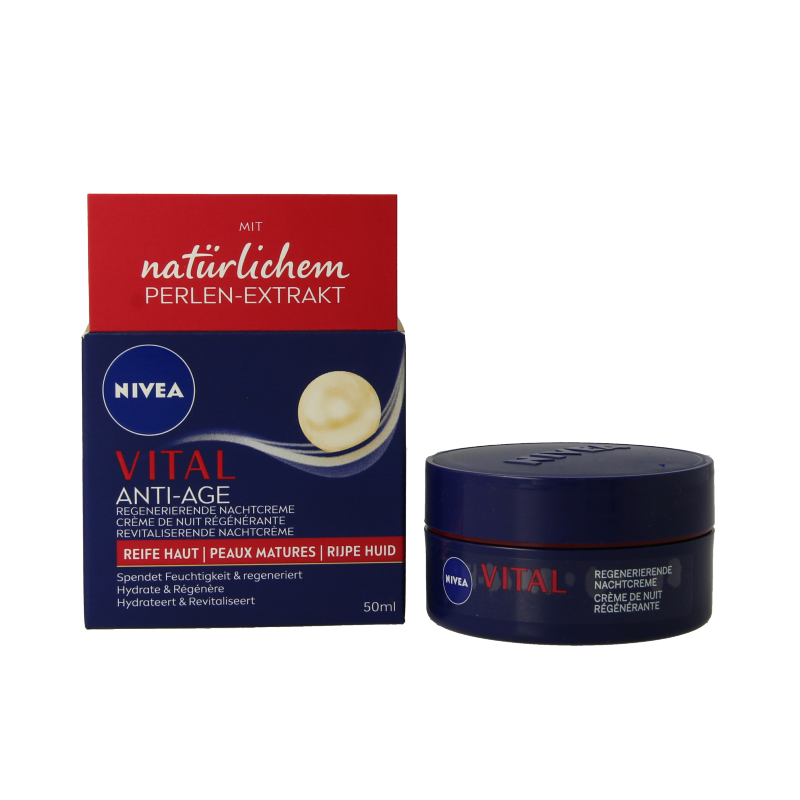 Nivea Vital revitaliserende nachtcreme 50 Milliliter