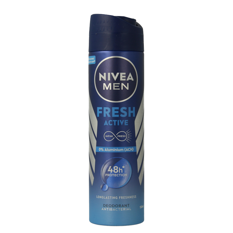 Nivea Men deodorant spray fresh active 150 Milliliter