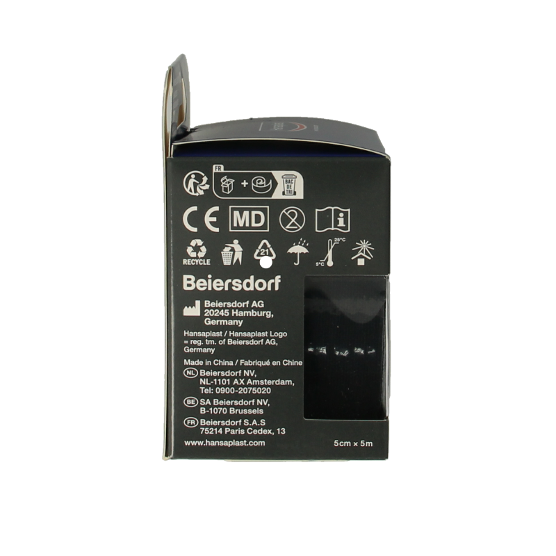 Hansaplast Kinesio tape zwart 1 Stuks