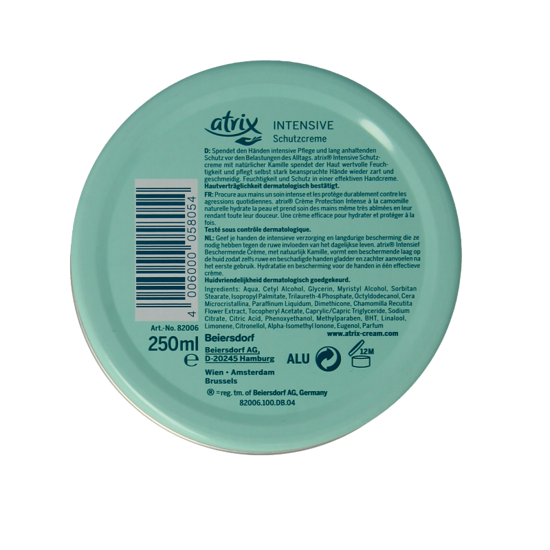 Atrix Beschermende creme blik 250 Milliliter
