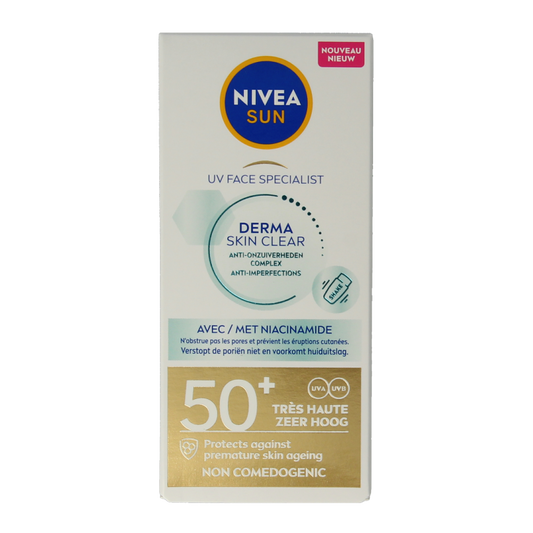 Nivea Sun face blemish control SPF50+ 40 Milliliter