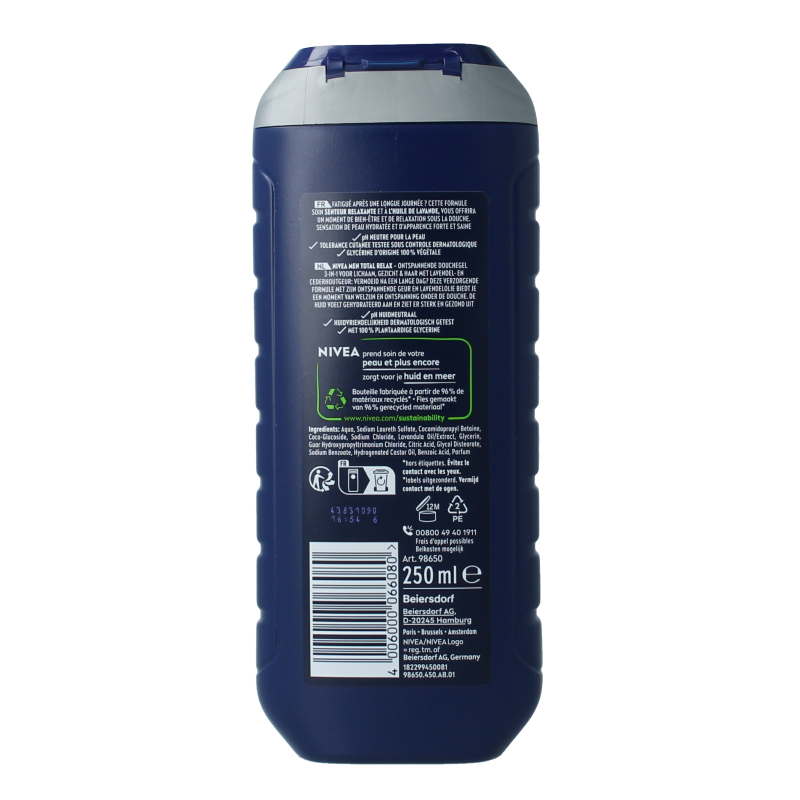 Nivea Men douchegel total relax 250 Milliliter