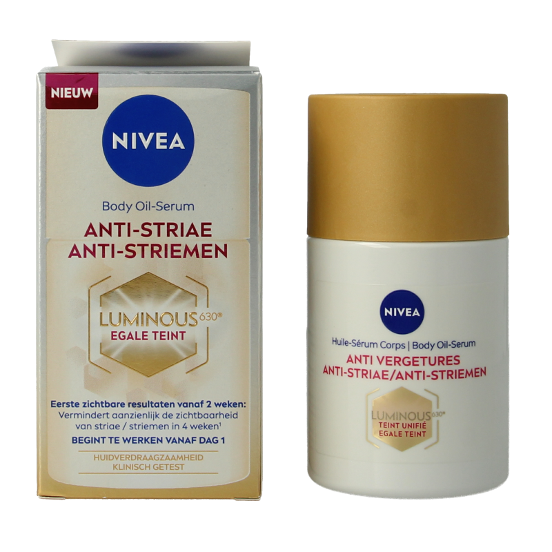 Nivea Nivea luminous 630  anti striae lichaam olieserum 100 Milliliter