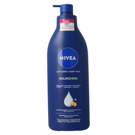 Nivea Verzorgende milk met pomp 400.00 Milliliter