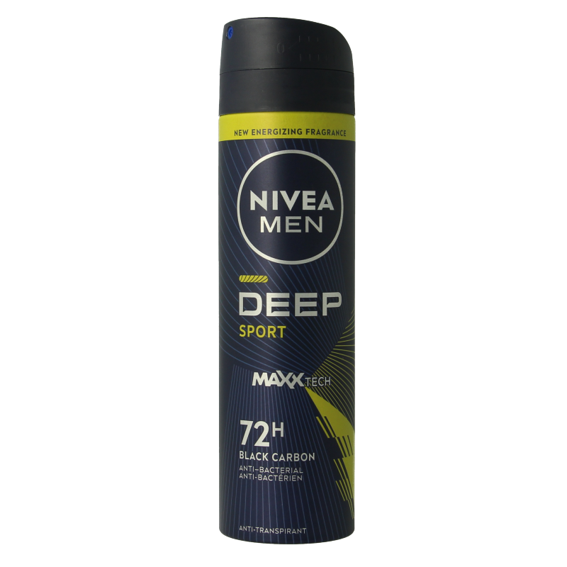 Nivea Men deodorant spray deep sport 150 Milliliter