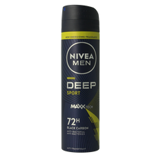 Nivea Men deodorant spray deep sport 150.00 Milliliter