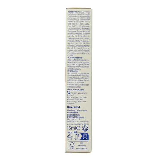 Nivea Oogcontourcreme  Q10 power energy 14.00 Milliliter