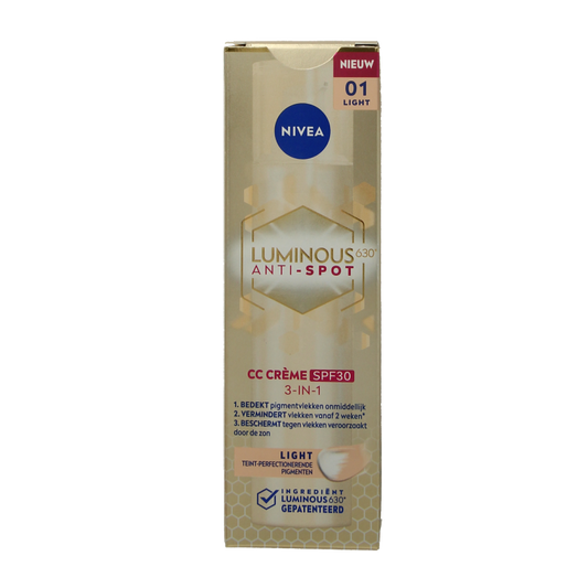 Nivea Cellular luminous 630 fluid light SPF30 40 Milliliter