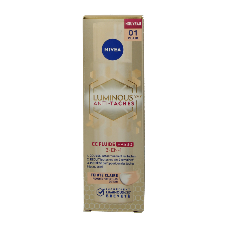 Nivea Cellular luminous 630 fluid light SPF30 40 Milliliter