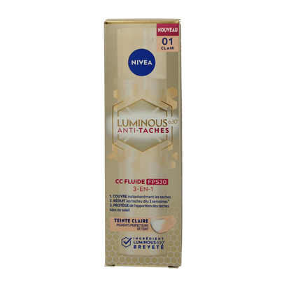 Nivea Cellular luminous 630 fluid light SPF30 40.00 Milliliter