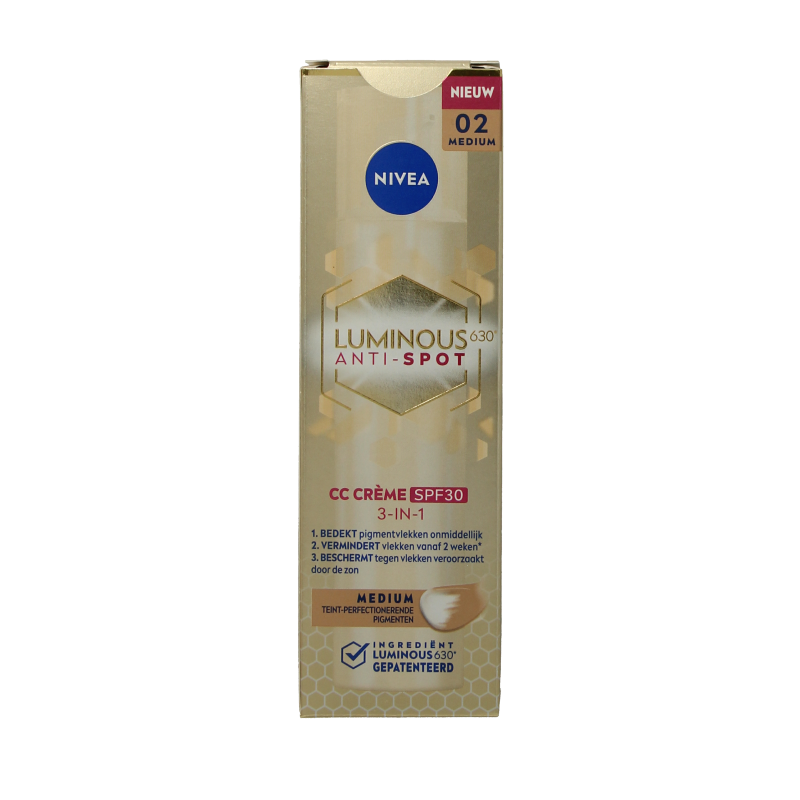 Nivea Cellular luminous 630 fluid medium SPF30 40 Milliliter
