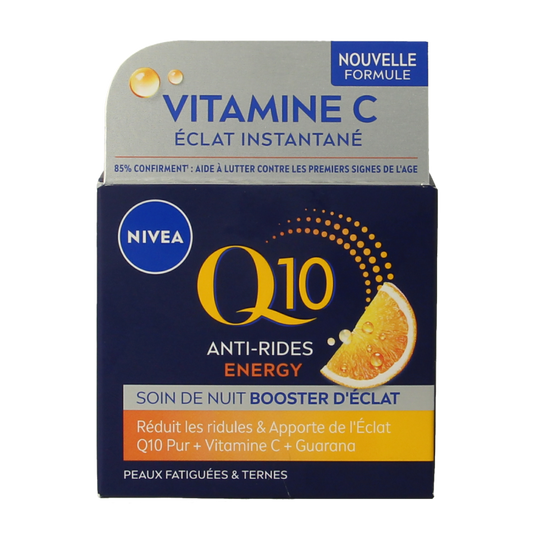 Nivea Q10 energy nachtcreme anti rimpel 50 Milliliter