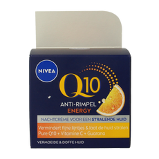 Nivea Q10 energy nachtcreme anti rimpel 50 Milliliter