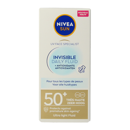 Nivea Sun face daily fluid SPF50+ 40 Milliliter