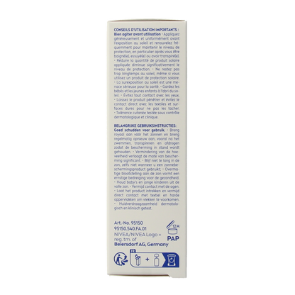 Nivea Sun face daily fluid SPF50+ 40.00 Milliliter