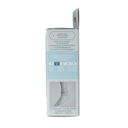 Hansaplast Sport enkel bandage S/M 1.00 Stuks