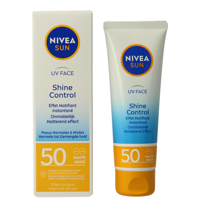Nivea Sun uv face shine control SPF50 50 Milliliter
