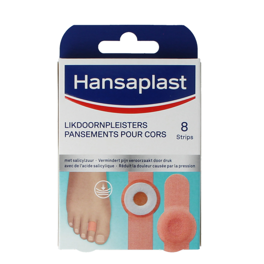 Hansaplast Voet likdoornploeisters 8 Stuks