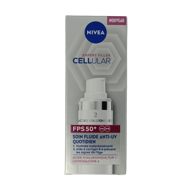 Nivea Hyaluron cellular expert filler day fluid SPF50 30 Milliliter