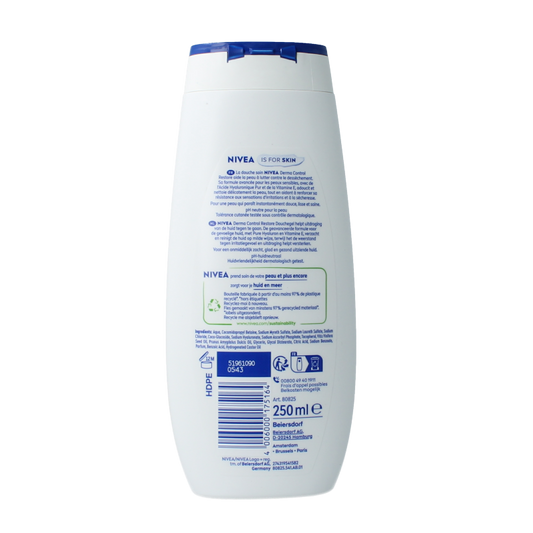 Nivea Douchegel derma control restore 250 Milliliter