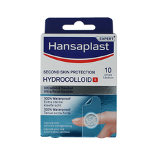 Hansaplast Second skin protection hydrocolloid S 10.00 Stuks