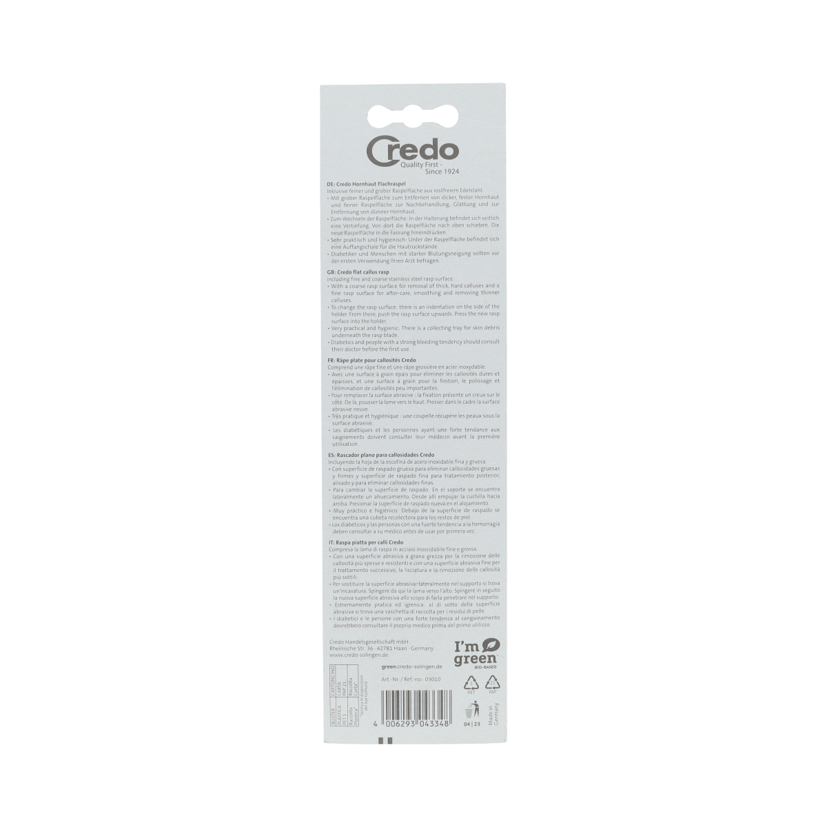 Credo Credo eeltrasp apricot 1.00 Stuks