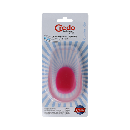 Credo Gel hielkussen fersenpolster S 36/39 1.00 Stuks