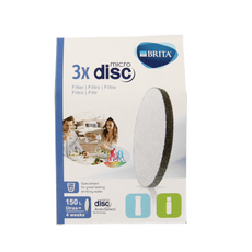 Brita Waterfilterpatroon MicroDisc 3-pack 3.00 Stuks