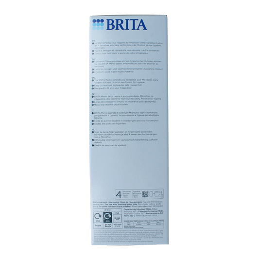 Brita Waterfilterkaraf white/graphite 1 Stuks