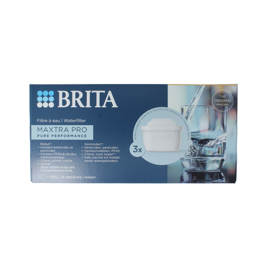 Brita Waterfilterpatroon maxtra pro pure performance 3 Stuks