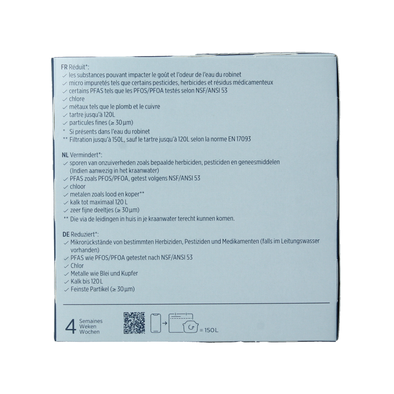 Brita Waterfilterpatroon maxtra pro all-in-1 4-pack 4 Stuks