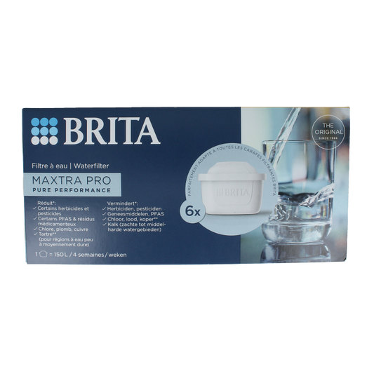 Brita Waterfilterpatroon maxtra pro all-in-1 6-pack 6 Stuks