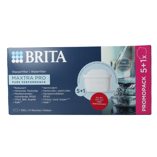 Brita Filter maxtra pro 5+1 6 Stuks