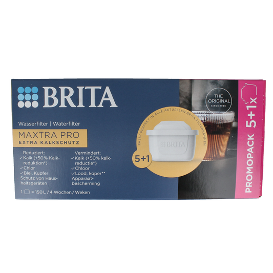 Brita Filter maxtra 5+1 pro kalk expert 6 Stuks