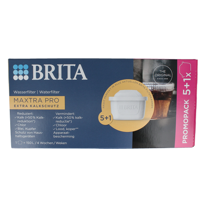 Brita Waterfilterpatroon MAXTRA PRO Kalk Expert 5+1 6.00 Stuks