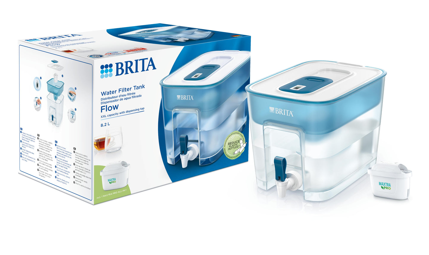 Brita Waterfilterstation flow cool blue 1 Stuks