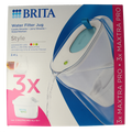 Brita Style cool blue + 3 maxtra pro all-in-1 1 Set