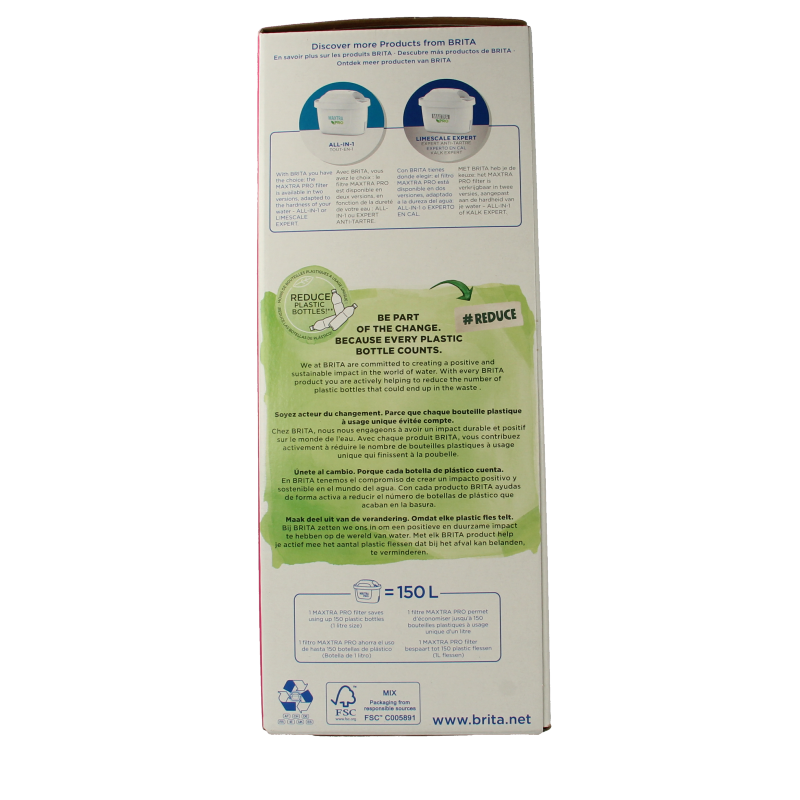 Brita Style cool blue + 3 maxtra pro all-in-1 1 Set
