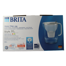 Brita Waterfilterkan style XL grey 1 Stuks