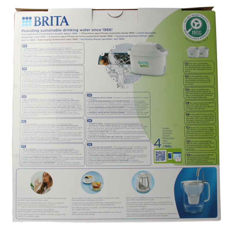 Brita Waterfilterkan style XL grey 1 Stuks