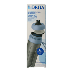 Brita Waterfles active donkerblauw 1.00 Stuks