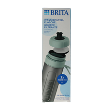 Brita Waterfles active dark green 1 Stuks