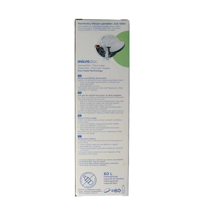 Brita Waterfles active dark green 1 Stuks