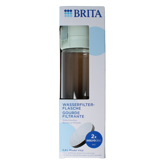 Brita Waterfles vital licht groen 1 Stuks