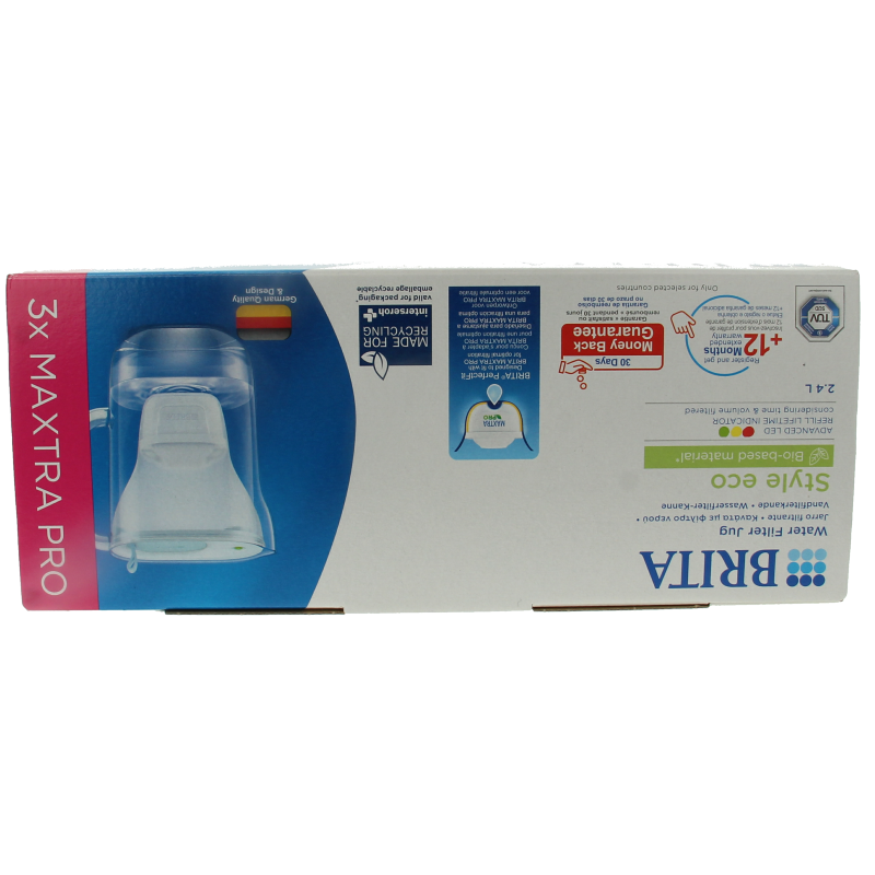 Brita Waterfilterbundel cool powder blue + 3 filters 1 Stuks