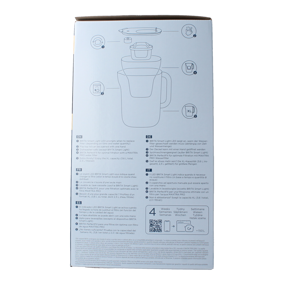 Brita BRITA waterfilterkan Style Essential XL sand 1.00 Stuks