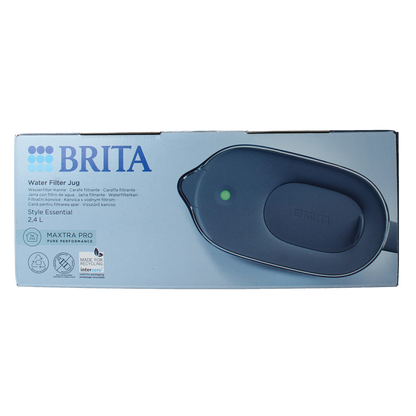 Brita Waterfilterkan Style Essential Cool stone blue 1.00 Stuks