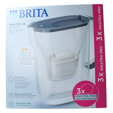 Brita Style essential cool stone blue + 3 maxtra 1 Set