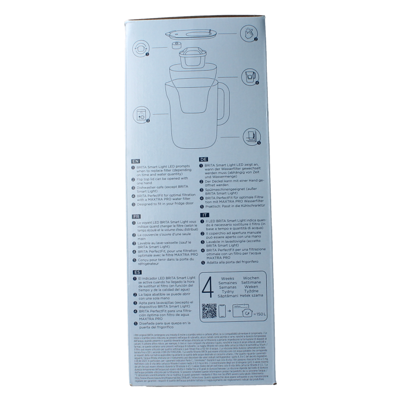 Brita Style essential cool stone blue + 3 maxtra 1 Set