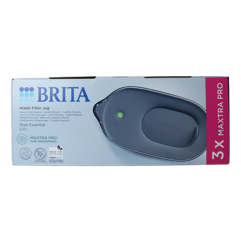 Brita Style essential cool stone blue + 3 maxtra 1 Set